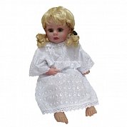 "МоёДитё"  платье крестильное Т016 белое "Вербена"